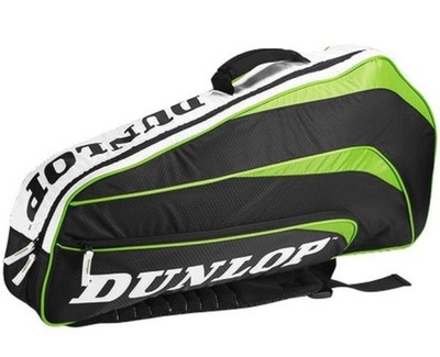Torba squash tenis Dunlop Biomimetic 3R Zielona