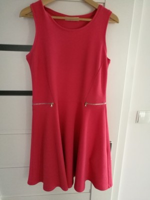 Koralowa sukienka Reserved roz. L