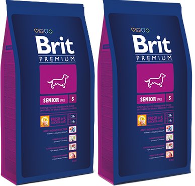 BRIT Premium S Senior Small 16kg 2x8kg GLOBAL_VET