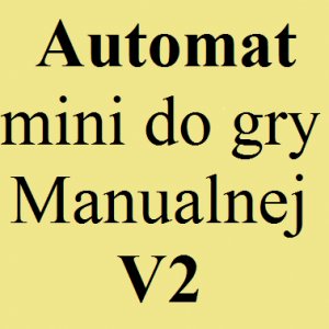 Automat Mini do Gry Manualnej Forex MT4 Giełda