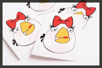 Angry Birds White Lady - 5cm - WYPRZEDAŻ -50%!