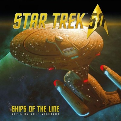 Star Trek Ships Of Line Kalendarz, Kalendarze 2017