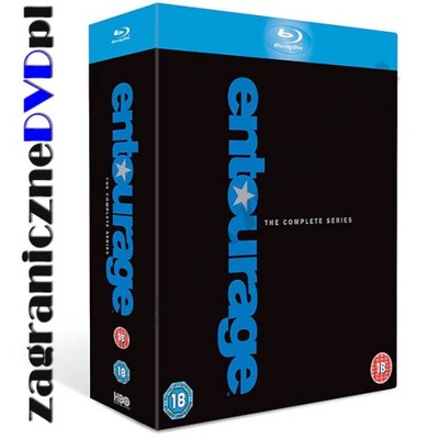 Ekipa [23 Blu-ray] Entourage: Sezony 1-8 /Komplet/