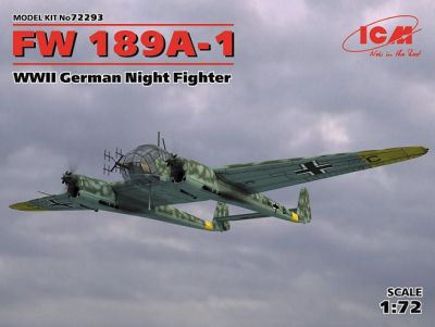 ICM 72293 Focke-Wulf Fw 189A-1 Night Fighter 1:72