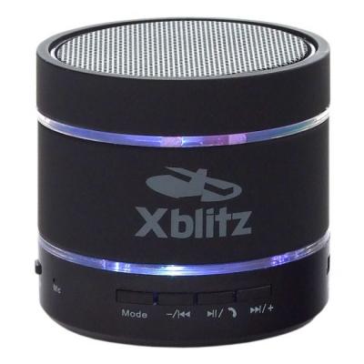 XBlitz głośnik bezprzewodowy 3W ILUMINATED czarn