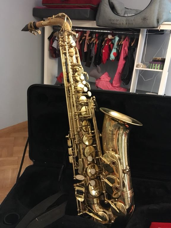 Saksofon altowy stagg 77 sa
