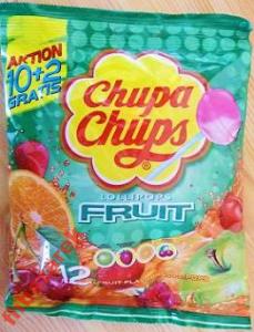 Chupa Chups FRUIT lizaki owocowe 12 szt.