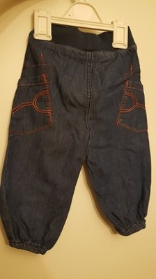 Spodnie jeansowe FRIENDS r.80 9-12m POLECAM