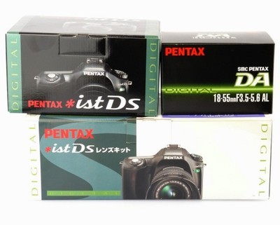 PENTAX IST DS + SMC DA AL 3.5-5.6/18-55mm ŁADNY