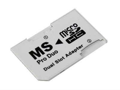 PSP22 ADAPTER DUAL MICRO SD - MEMORY STICK PRO DUO