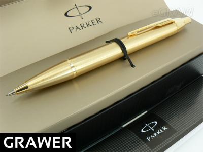 Ołówek Parker IM BRUSHED złoty GT GRAWER - 2982797350 - oficjalne archiwum  Allegro