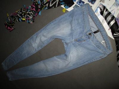 *VILA*___RURKI jeans przetarcia skinny ___36 S