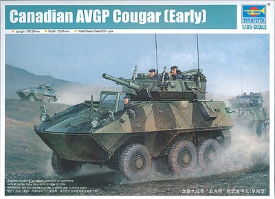 Canadian AVGP Cougar 6x6 (Early) - Trumpeter 1/35