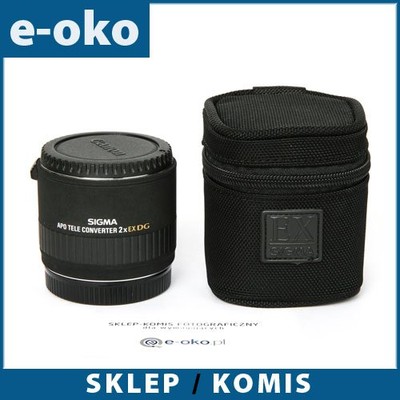 e-oko Sigma APO TELE x2 DG EX StanBDobry Canon!