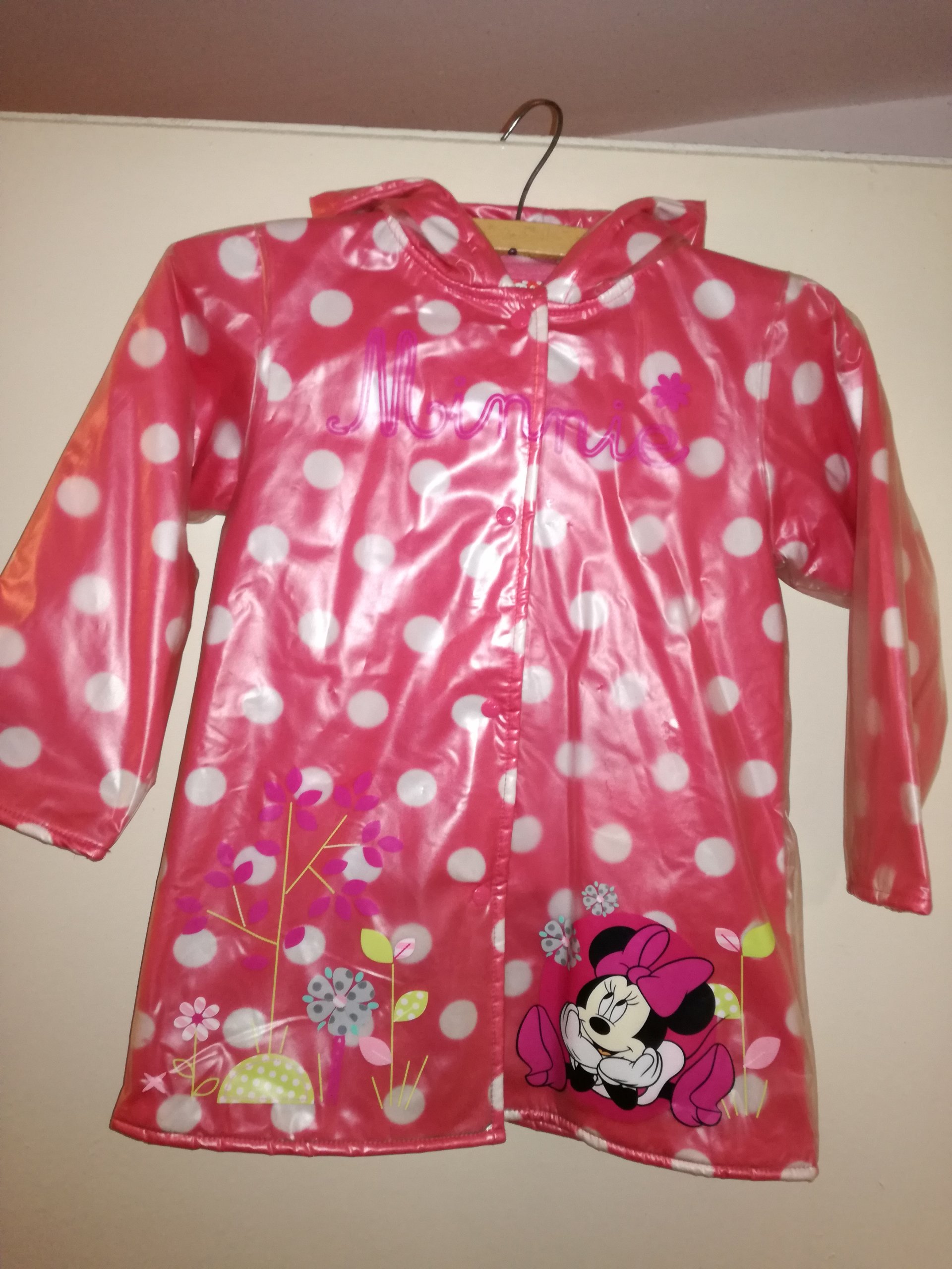 Płaszcz przeciwdeszczowy - Disney Minnie - 116 cm