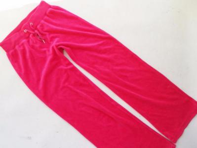 atmosphere różowe welurowe spodnie dresowe 36