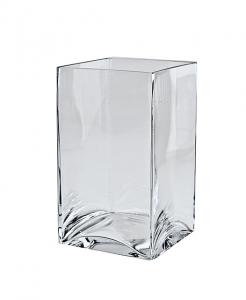 Kwadratowy szklany wazon szeroki Wazony kwadratowe - 5624643146 - oficjalne  archiwum Allegro