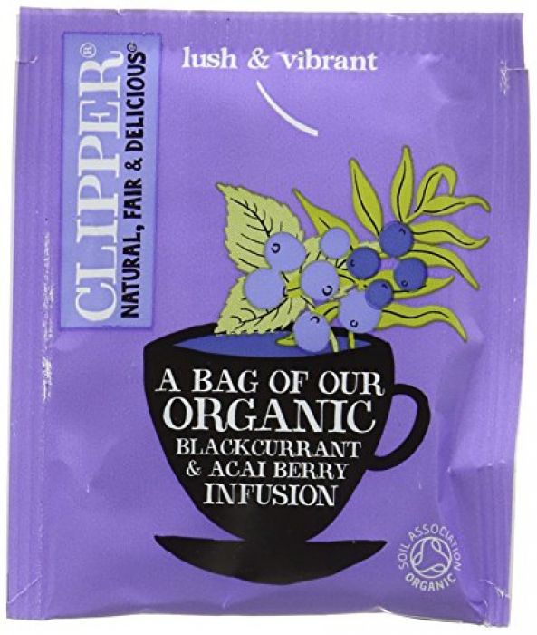 Clipper Organic Infusion Blackcurrant and Acai Ber