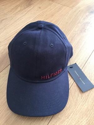 Granatowa czapka z daszkiem TOMMY HILFIGER r. L/XL