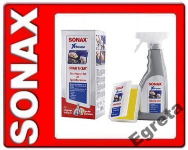 SONAX Xtreme Spray & Clay ZESTAW 500 ml 203241 - 2737433464 - oficjalne  archiwum Allegro