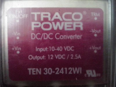 Przetwornica DC/DC TRACOPOWER TEN 30-2412WI
