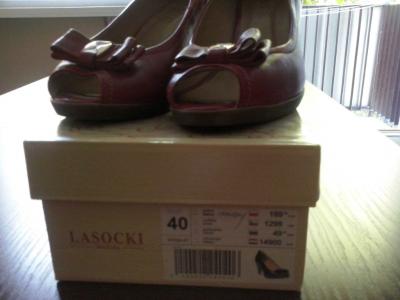Czerwone buty Lasocki 41