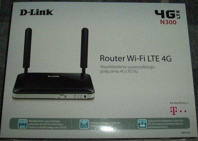 NOWY Router  D-Link DWR-921 MODEM 3G 4G LTE WIFI