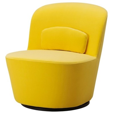 Fotel ikea stockholm żółty jak nowy - 6874200170 - oficjalne archiwum  Allegro