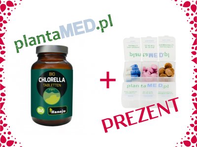 BIO Chlorella 400 mg (800 tabl.) Hanoju +PREZENT