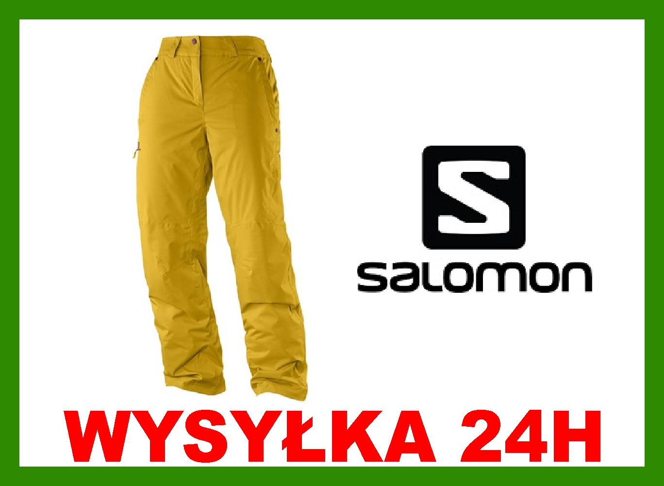 Spodnie narciarskie Salomon Response Dusty Sun-x M