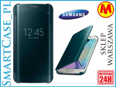 Etui oryginalne Samsung S6 Edge Clear View Cover