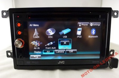 Radio DVD USB Mp3 BT JVC 2 DIN Golf Passat T4 T5