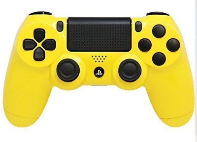 Pad PS4 Glossy Yellow Rapid Fire 35 modów +
