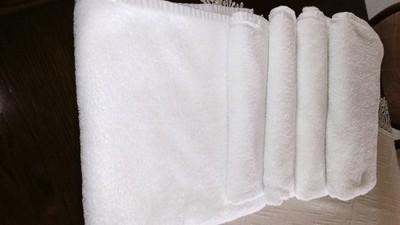 Ręczniki hotelowe 70x140 białe GRUBE 7szt