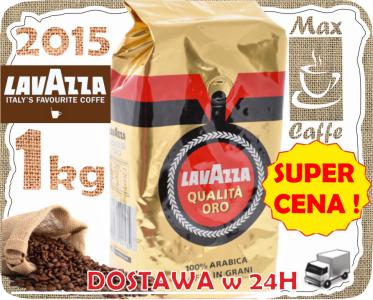 Kawa Włoska LavAzza QUALITA ORO 1kg ziarno 2015 FV