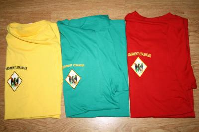 Koszulka Legia cudzoziemska 1 Rep 100% bawełna - 5987529548 - oficjalne  archiwum Allegro