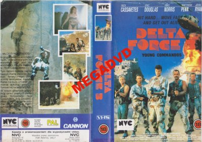 [VHS] DELTA FORCE 3 ------------------ rarytas !!!