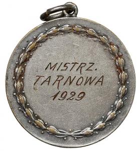 1503. Medal sportowy, Mistrz Tarnowa 1929