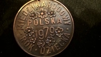 Medal - Miedzyn. Rok Dziecka -1979 r.
