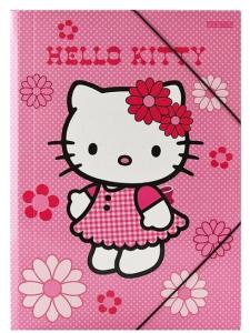Teczka z Gumką Hello Kitty Szkolna Na Rysunki A4