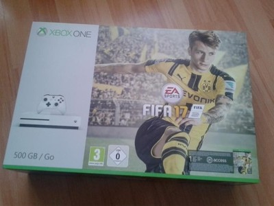 Xbox One S 500GB + FIFA 17 + AC Unity + EA Access