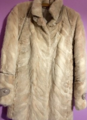 Norki kurtka wstawki ze skóry roz L/XL