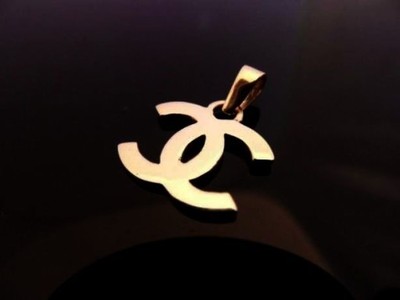 Złoto 585 - złota zawieszka damska Chanelka Chanel - 6998134377 - oficjalne  archiwum Allegro