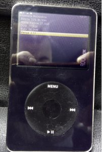iPod Classic 5,5 GEN USA 30GB BLACK apple  ROCKBOX
