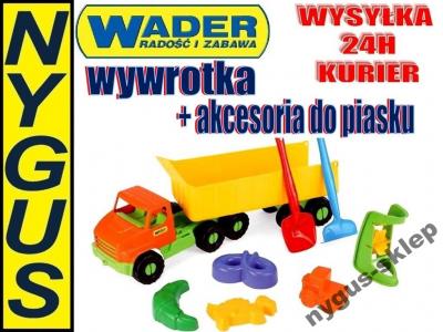 WYWROTKA CITY TRUCK + KOMPLET DO PIASKU Wader
