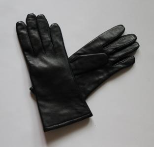 OCHNIK czarne skórzane rękawiczki 8.0