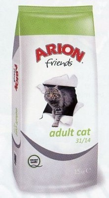 ARION FRIENDS ADULT CAT 15kg + OBROŻA + KURIER