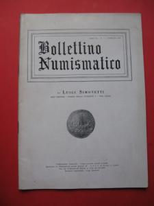 NUMIZMATYKA Bollettino Numismatico SIMONETTI 1960