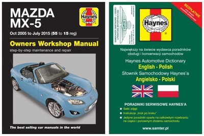 Mazda MX-5 (2005-2015) instrukcja napraw Haynes