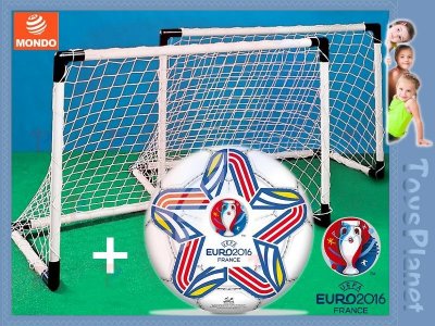 UEFA EURO 2016 Zestaw 2 BRAMKI + PIŁKA Bramka NEW